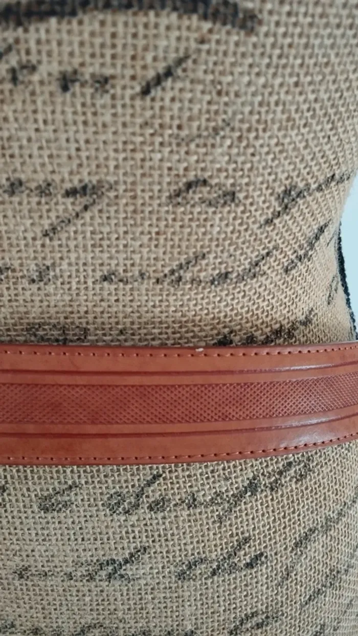 Ceinture marron avec motifs 110 cm mixte - photo numéro 9