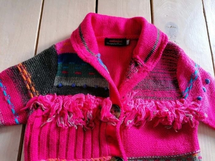 Manteau Gilet Maille Catimini 18 mois - photo numéro 2