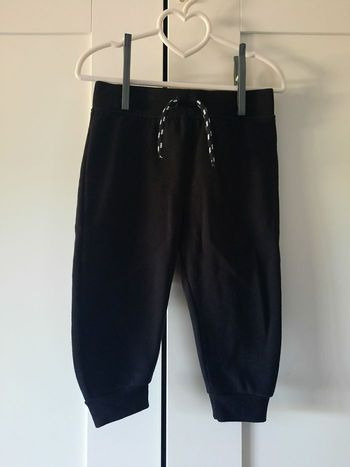 Pantalon Jogging Noir Cordon 9/12M Primark Bébé