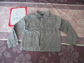 Veste grise okaïdi 6 ans