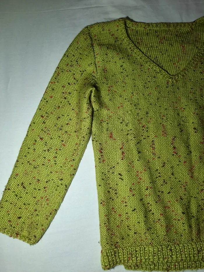 Pull brodé vintage - photo numéro 3