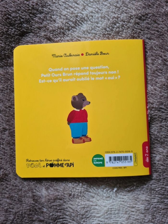 Petit ours brun dit non - photo numéro 2