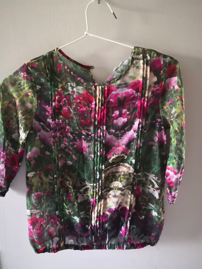 Blouse fleurie