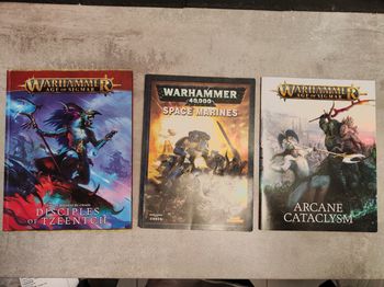 Lot 3 livres Warhammer