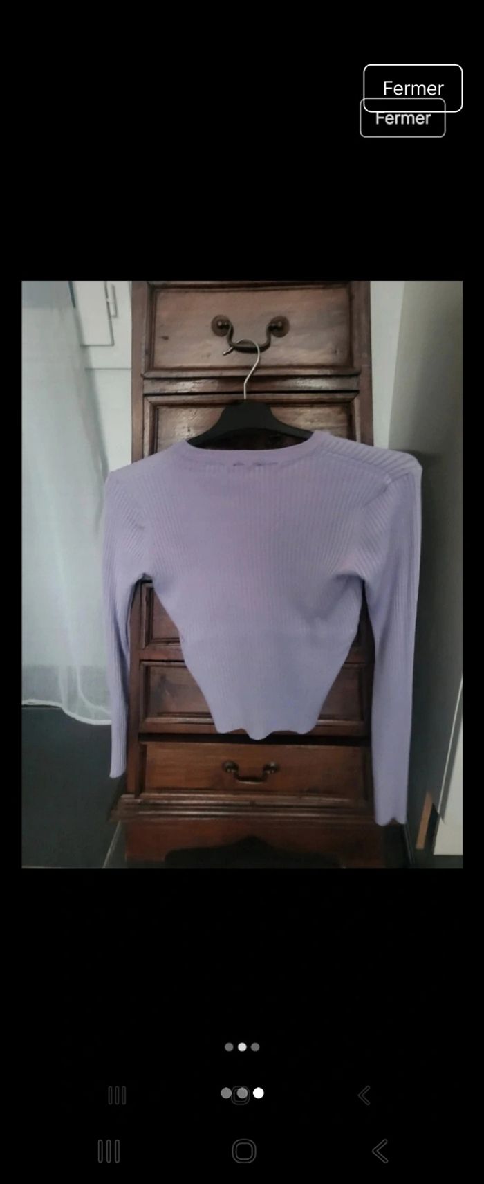 T-shirt manches longues Taille M Jennyfer - photo numéro 2