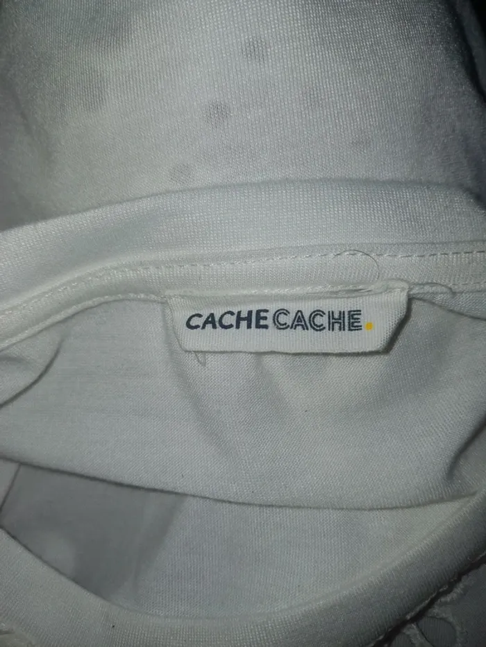 T-shirt Cache Cache - photo numéro 3