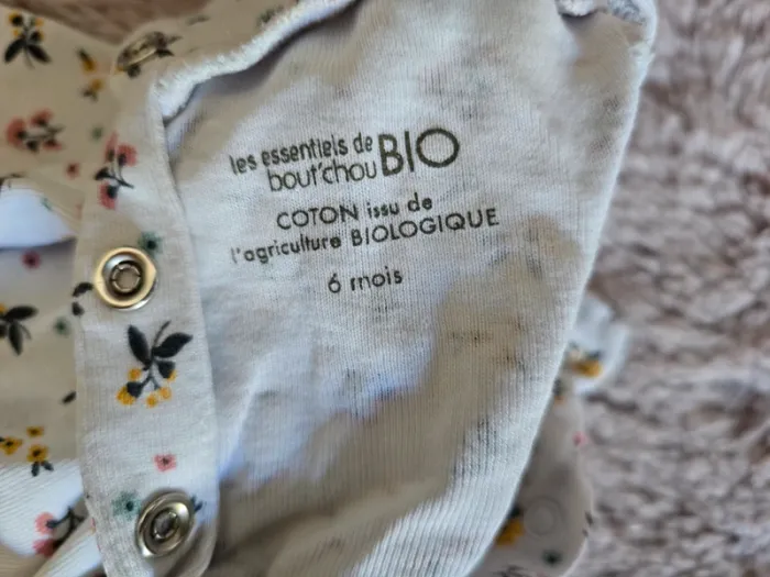 Lot sous pull + gilet bébé fille - 6 mois - photo numéro 7