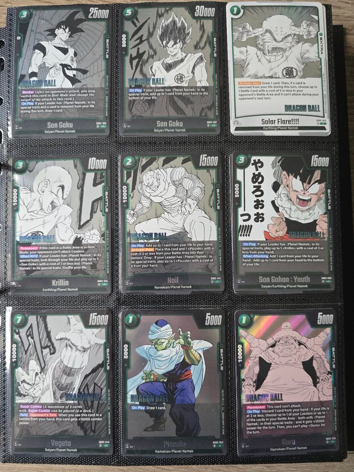Lot de cartes dragon ball fusion world manga booster - photo numéro 3