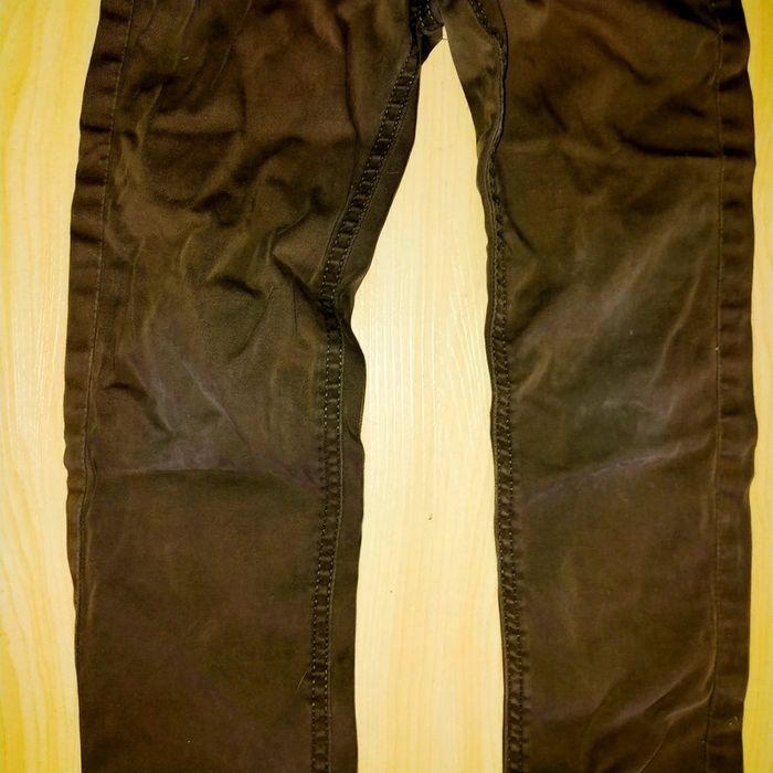Pantalon marron U essentiel 5 ans réglable a la taille - photo numéro 2