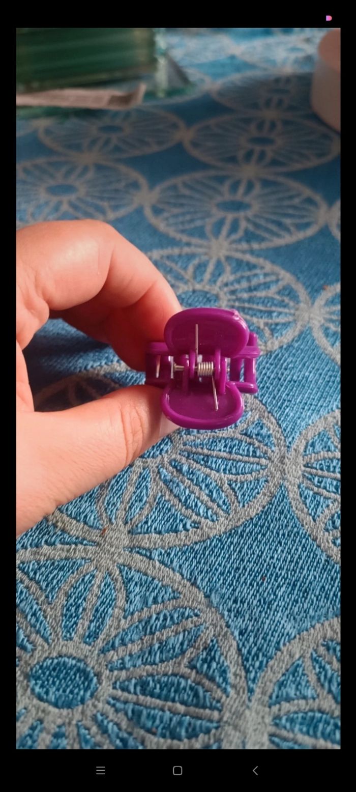 Petite Pince violet - photo numéro 3