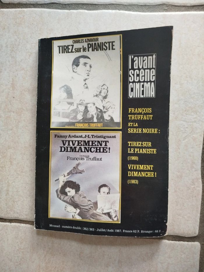 L'avant scène Charles Aznavour 1987