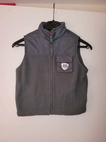 Veste sans manche garçon 4 ans