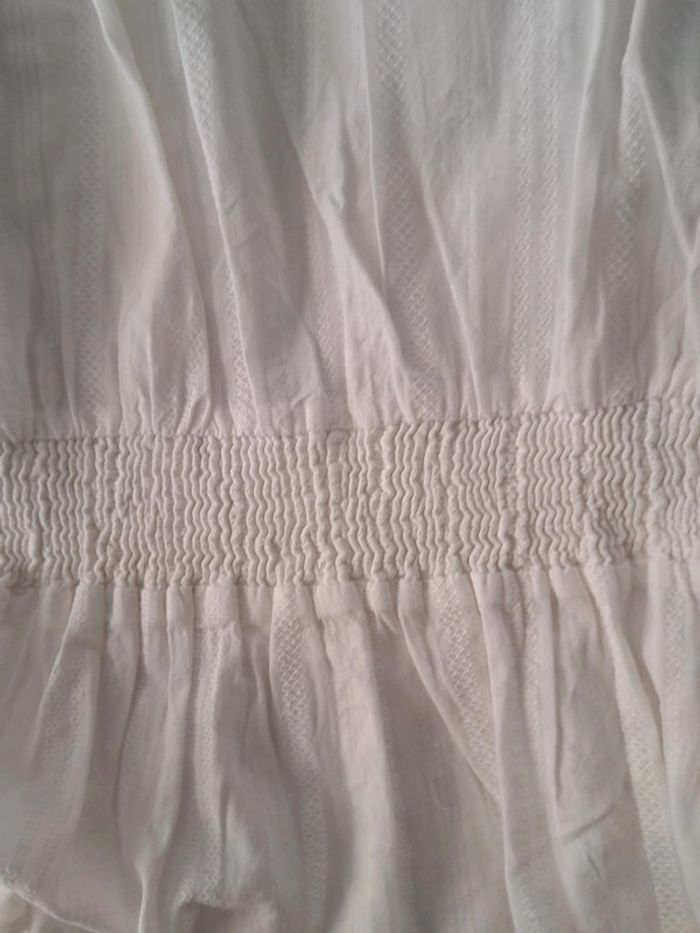 Blouse vintage liseret brodé - photo numéro 2