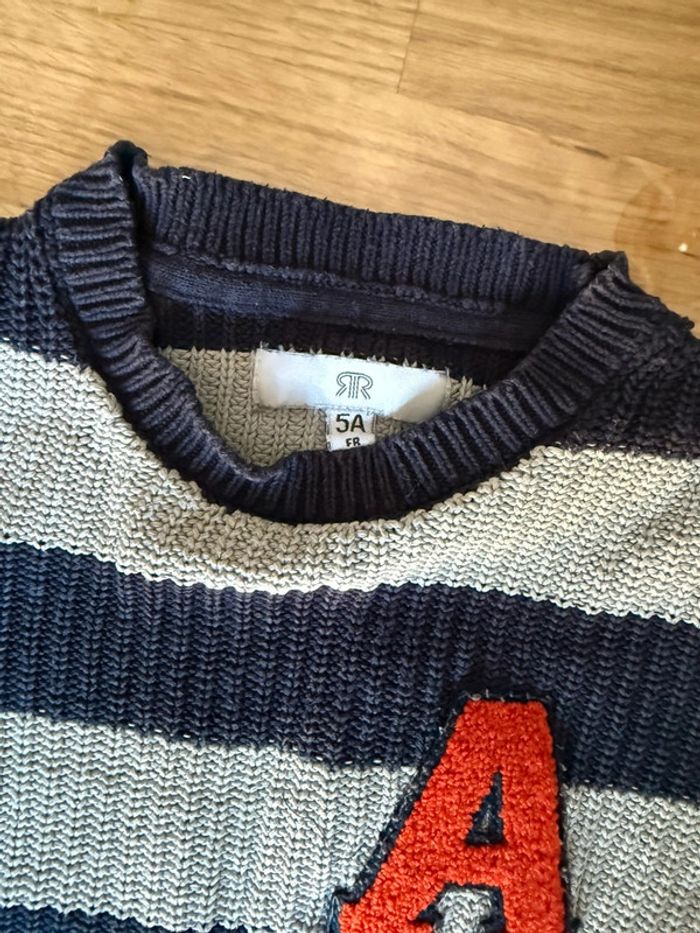 Pull style baseball enfant 5 ans • La Redoute - photo numéro 3