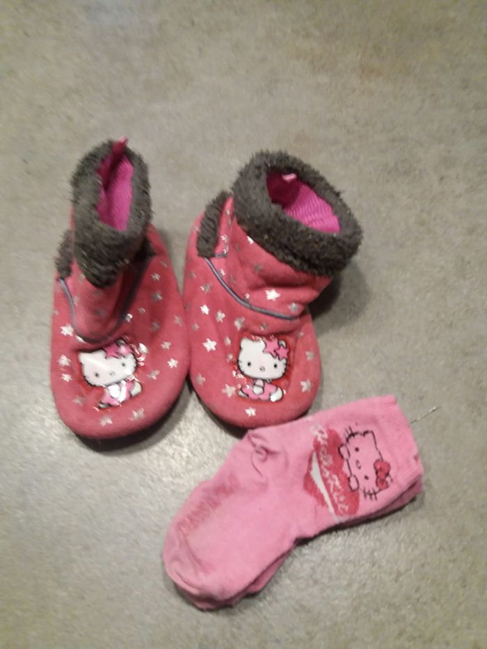 Pantoufle Hello Kitty