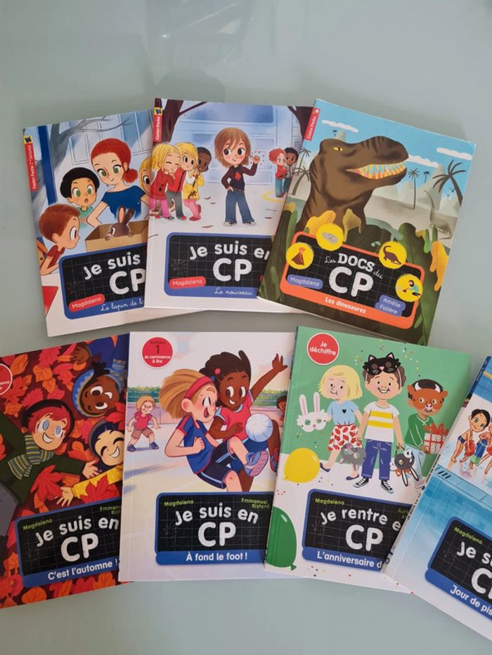8 livres je suis en CP - comme neuf - photo numéro 2