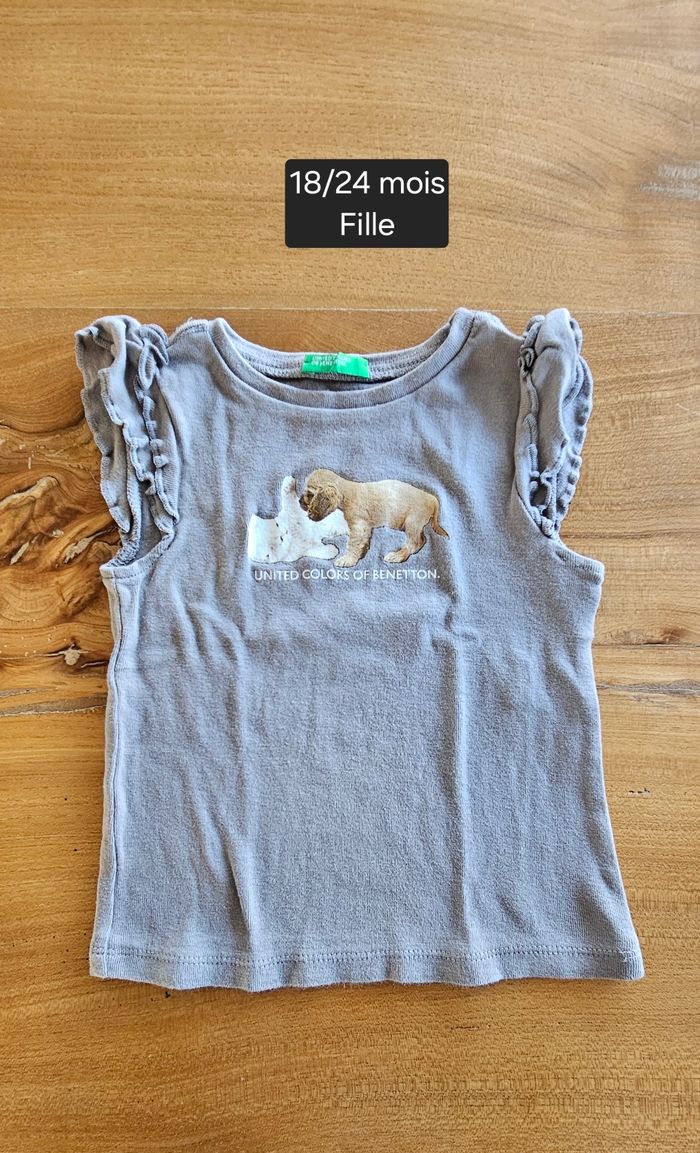 Tee-shirt manches courtes fille