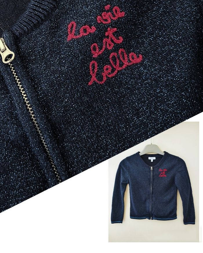 6 ans gilet zippé absorba