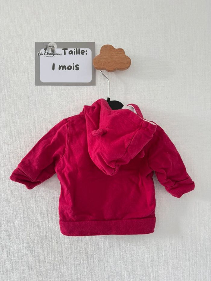 Gilet rose - taille 1 mois 🌸 - photo numéro 3