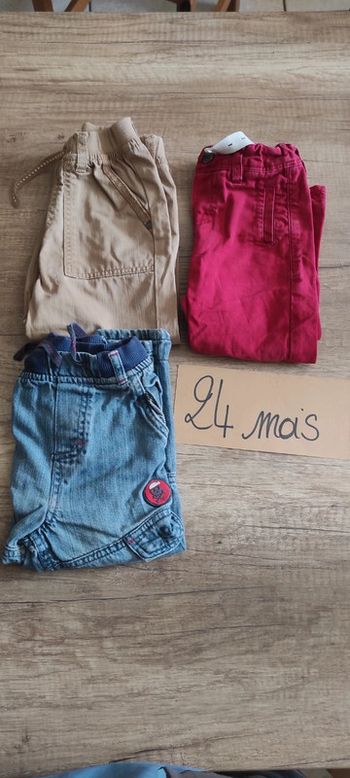 Lot de 3 pantalons