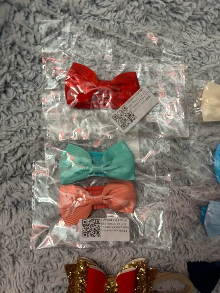Lot de bandeaux avec noeud, accessoires cheveux - photo numéro 16