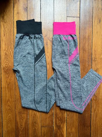 Lot de 2 leggings