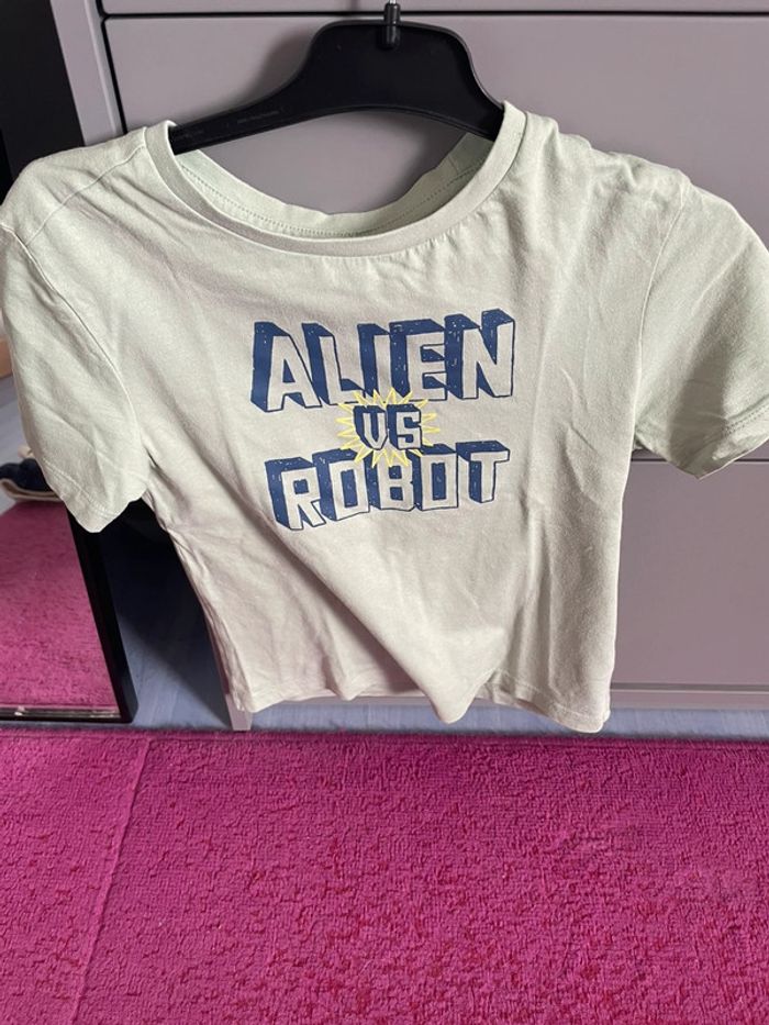 T-shirt, couleur vert, garçon
