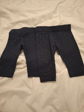 2 leggings 3 mois