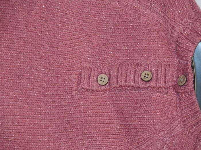 Pull laine rose paillette - photo numéro 5