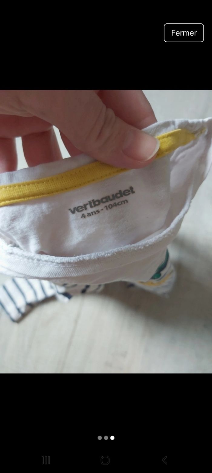 Maillot manches longues 4 ans - photo numéro 2