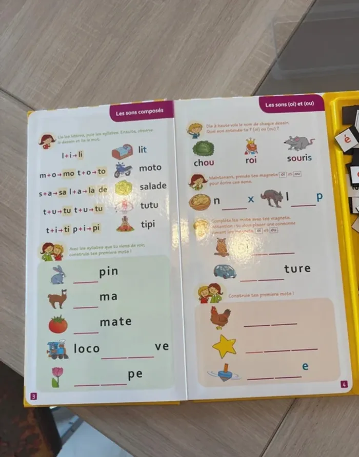 Livres je construis mes premiers mots - photo numéro 2