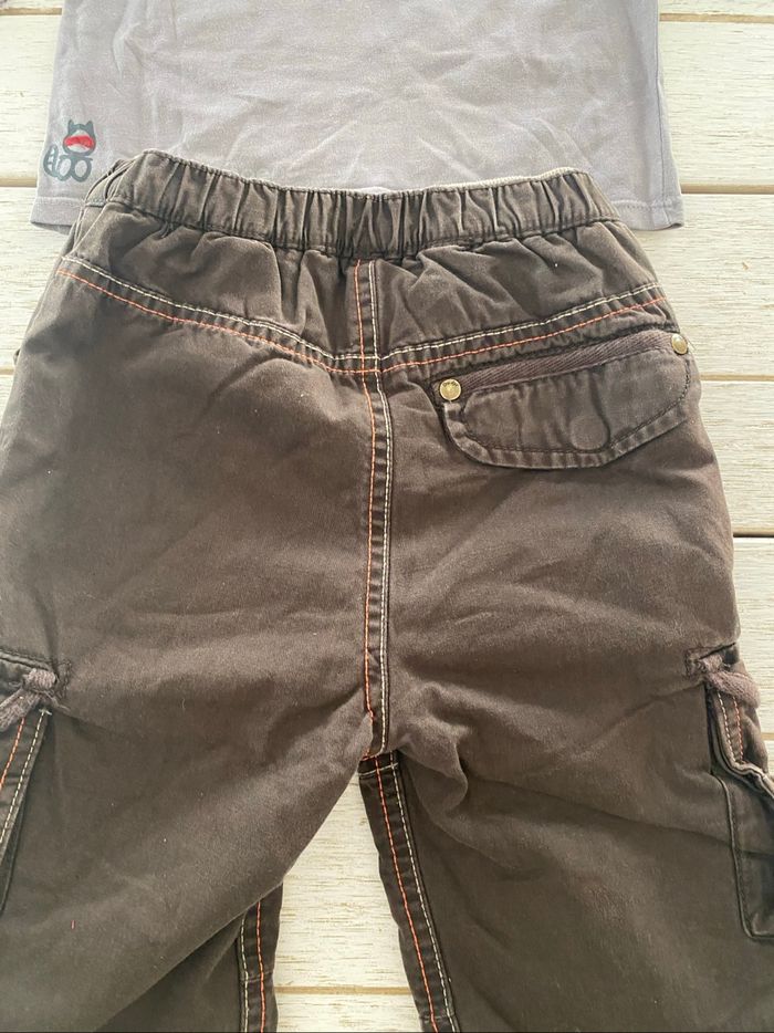 Lot vetements garçon 24 mois pyjama pull  polo ensemble pantalon - photo numéro 5