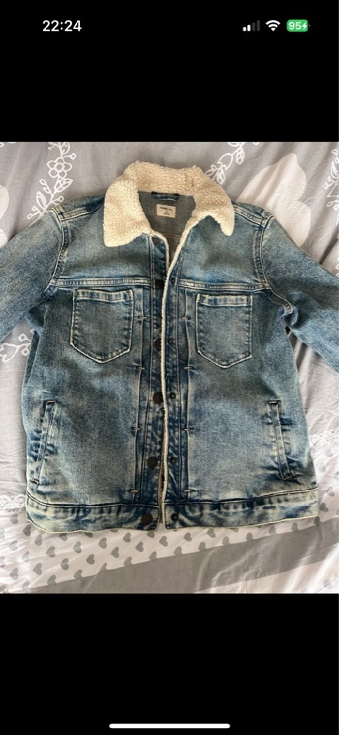 Veste en jean molletonné - photo numéro 2