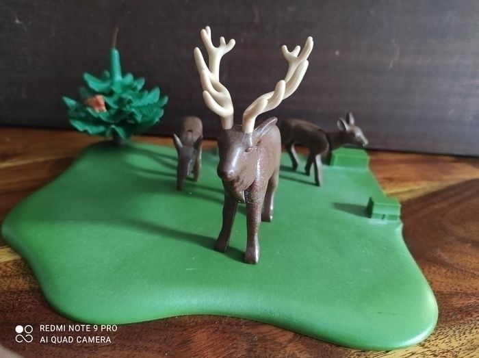 Cerf biches playmobils