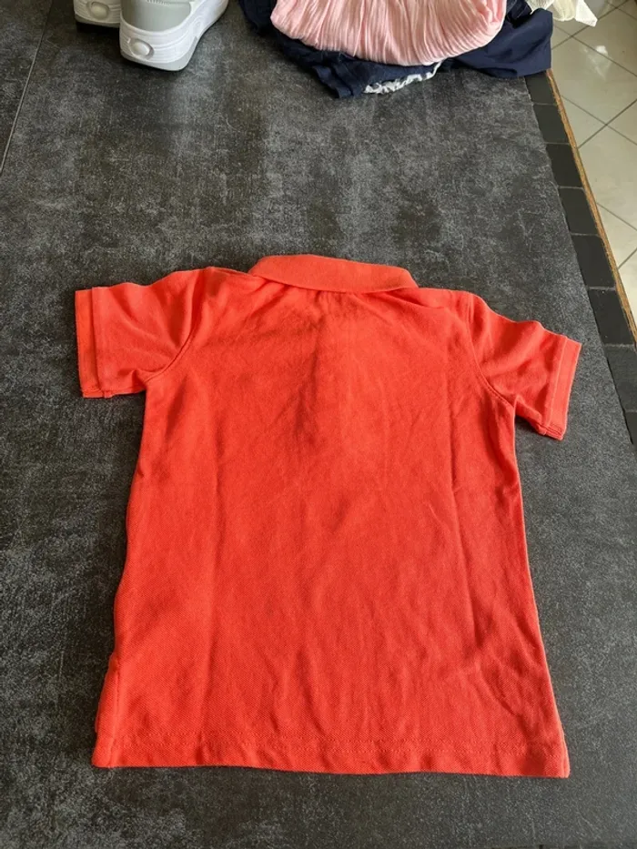 Polo orange fluo 3 ans gap - photo numéro 4