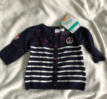 Gilet Disney Minnie neuf 3 mois avec étiquettes