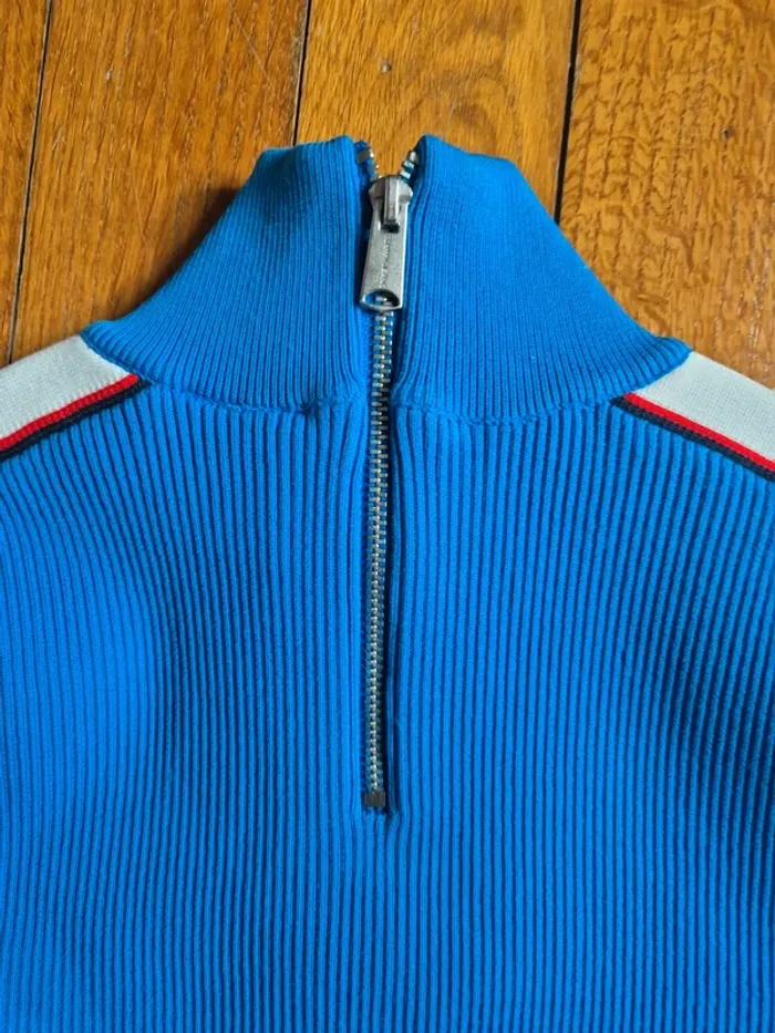 Haut court Tommy jeans bleu - photo numéro 4
