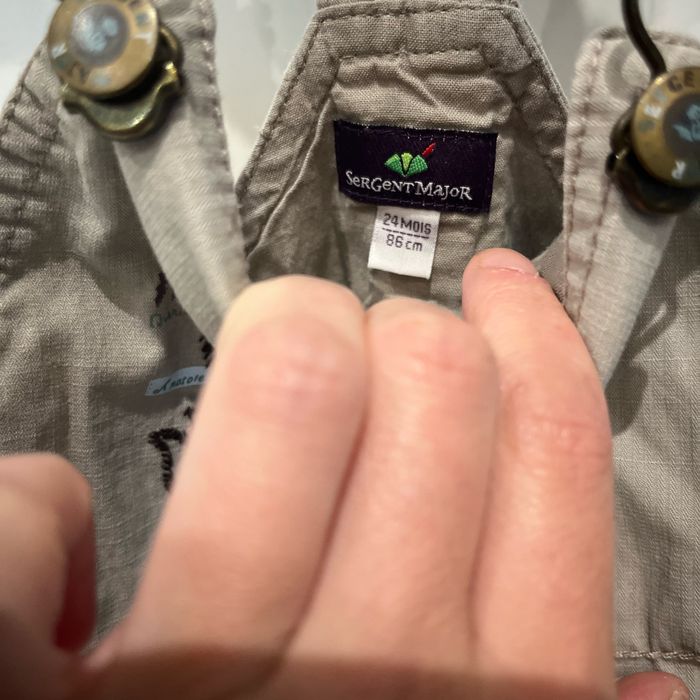 Salopette Sergent Major 24 mois - photo numéro 4