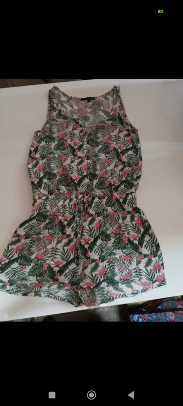 Combishort femme Chose Promise bouton nacrée taille M rétro vintage