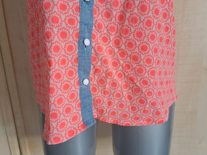 Chemise sans manches cache cache taille 38 - photo numéro 3