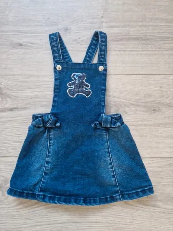 Robe en jean Lulu Castagnette 6 mois