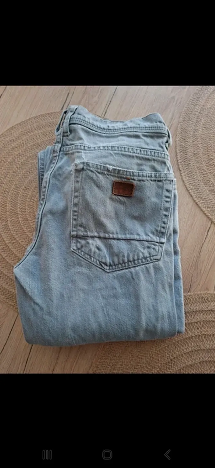 Lot 5 jeans et pantalon levi's, Redskins - photo numéro 4