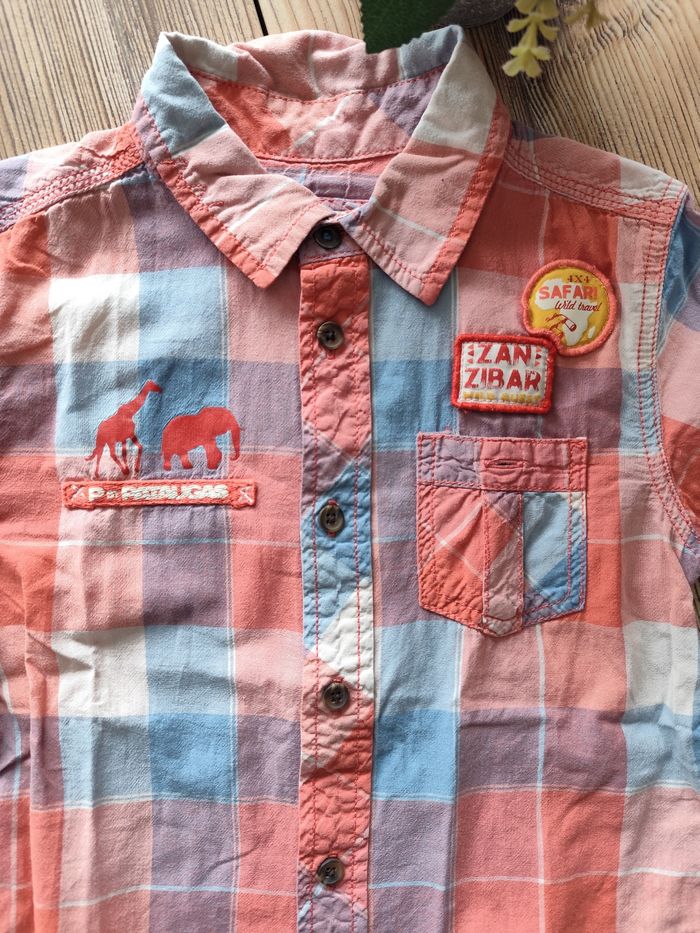 Chemise manches courtes  8 ans - photo numéro 2