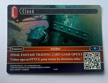 Final Fantasy TCG A-001