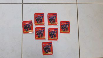 Lot de 7 paquets panini FFF neuf