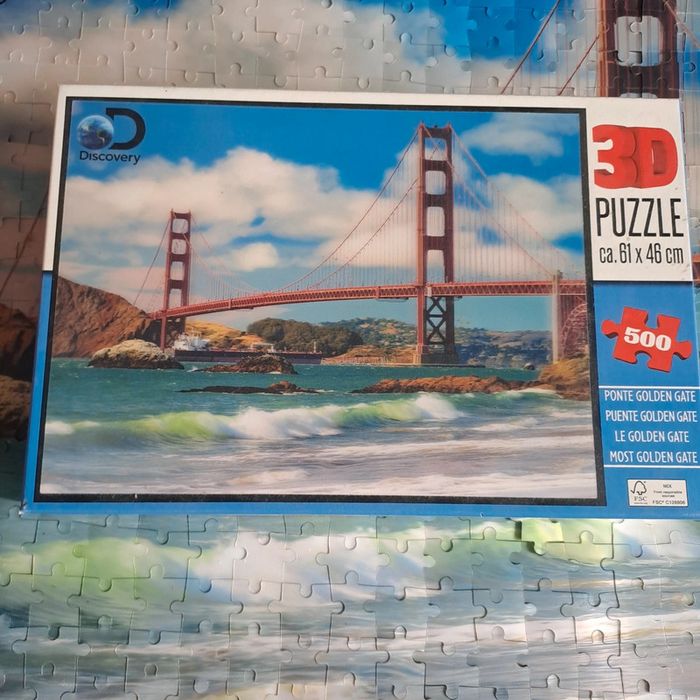 Puzzle 3D 500 pièces #puzzle