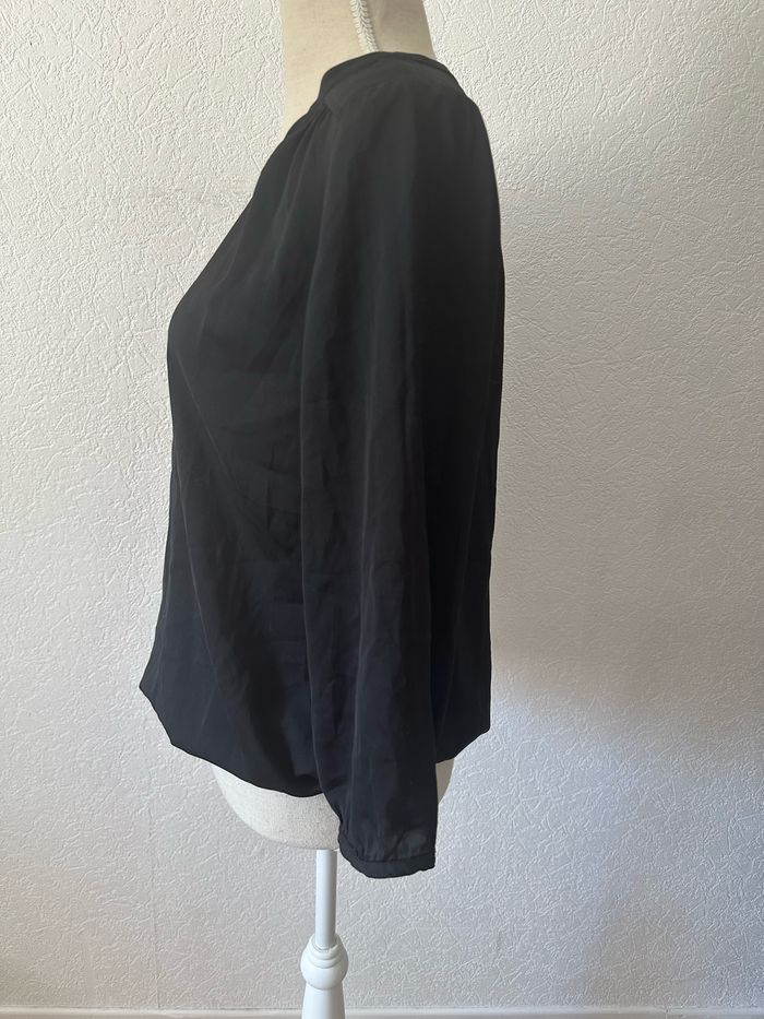 Blouse noire T.42 Camaïeu - photo numéro 4