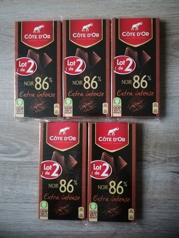 Tablettes côte d'or