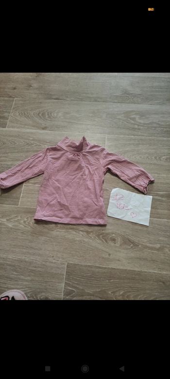 Tee shirt col haut Verbaudet