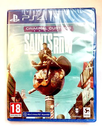 Saints row criminal custom edition pour Playstation 4